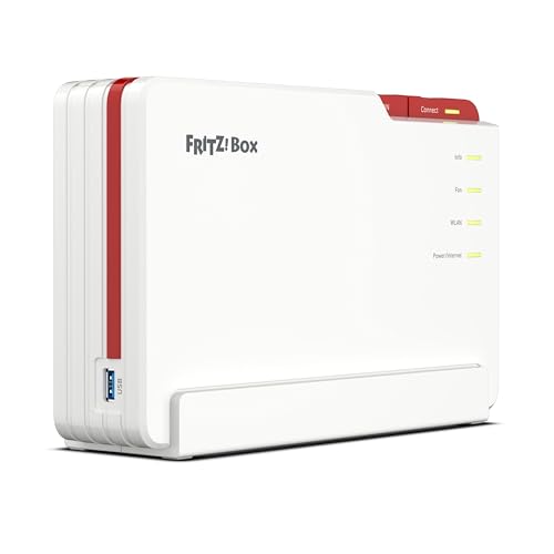 FRITZ!Box 5690 Pro – Premium DSL- und Glasfaser-Router mit Wi-Fi 7, DECT-Basis, Mesh