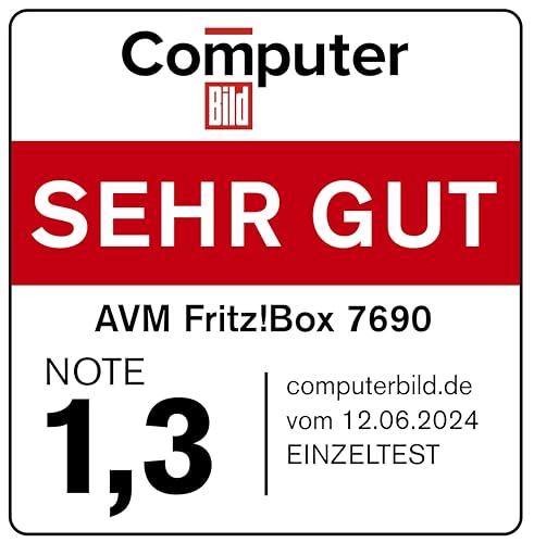 FRITZ!Box 7690 – Wi-Fi 7 DSL-Router, bis 5.760 Mbit/s, DECT-Basis, Mesh