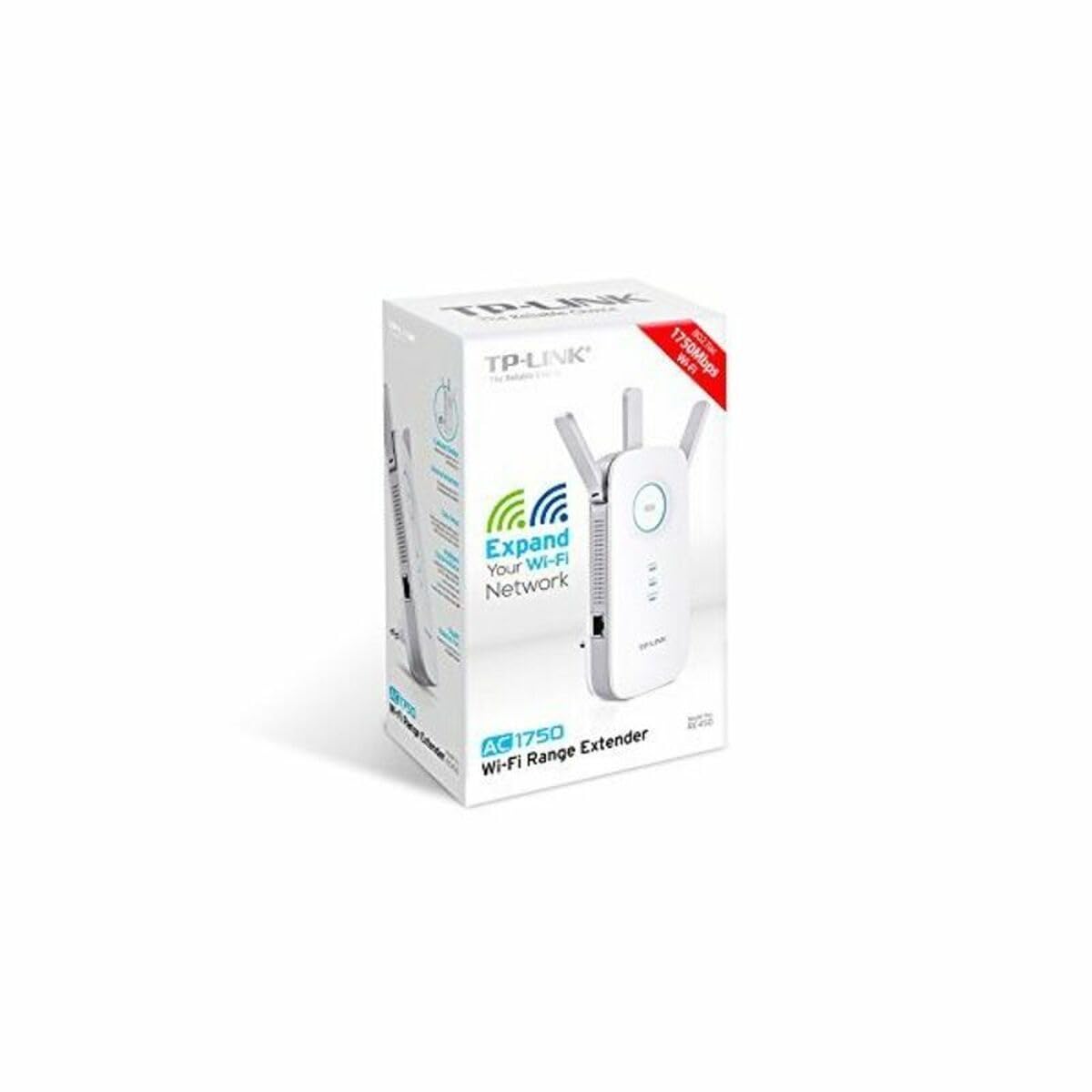 TP-Link RE450 – AC1750 Dualband WLAN Repeater mit Gigabit-Port, Access Point