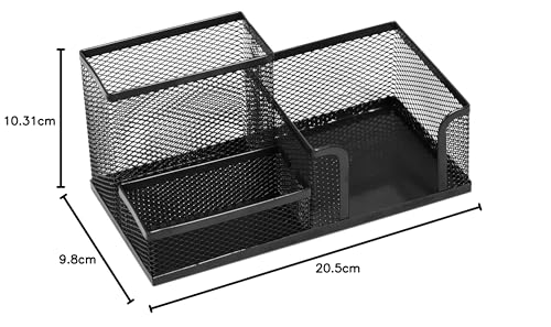 LEVIATAN Schreibtisch Organizer – Stiftehalter & Ablage aus Metall