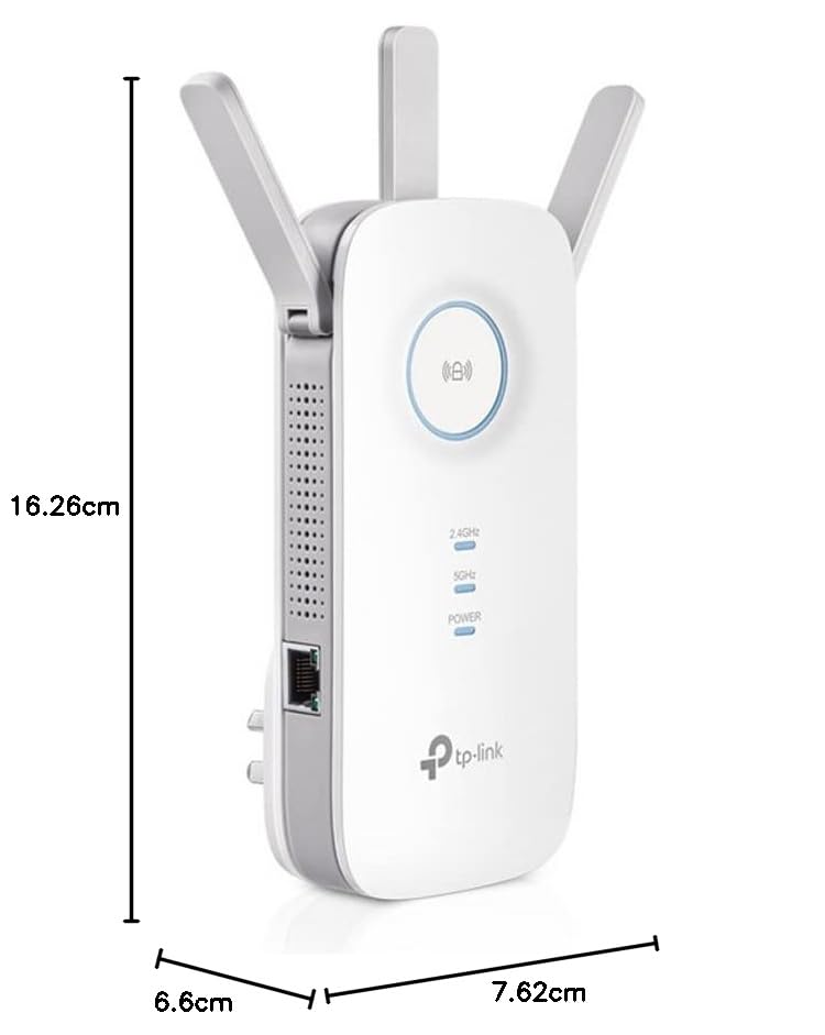 TP-Link RE450 – AC1750 Dualband WLAN Repeater mit Gigabit-Port, Access Point