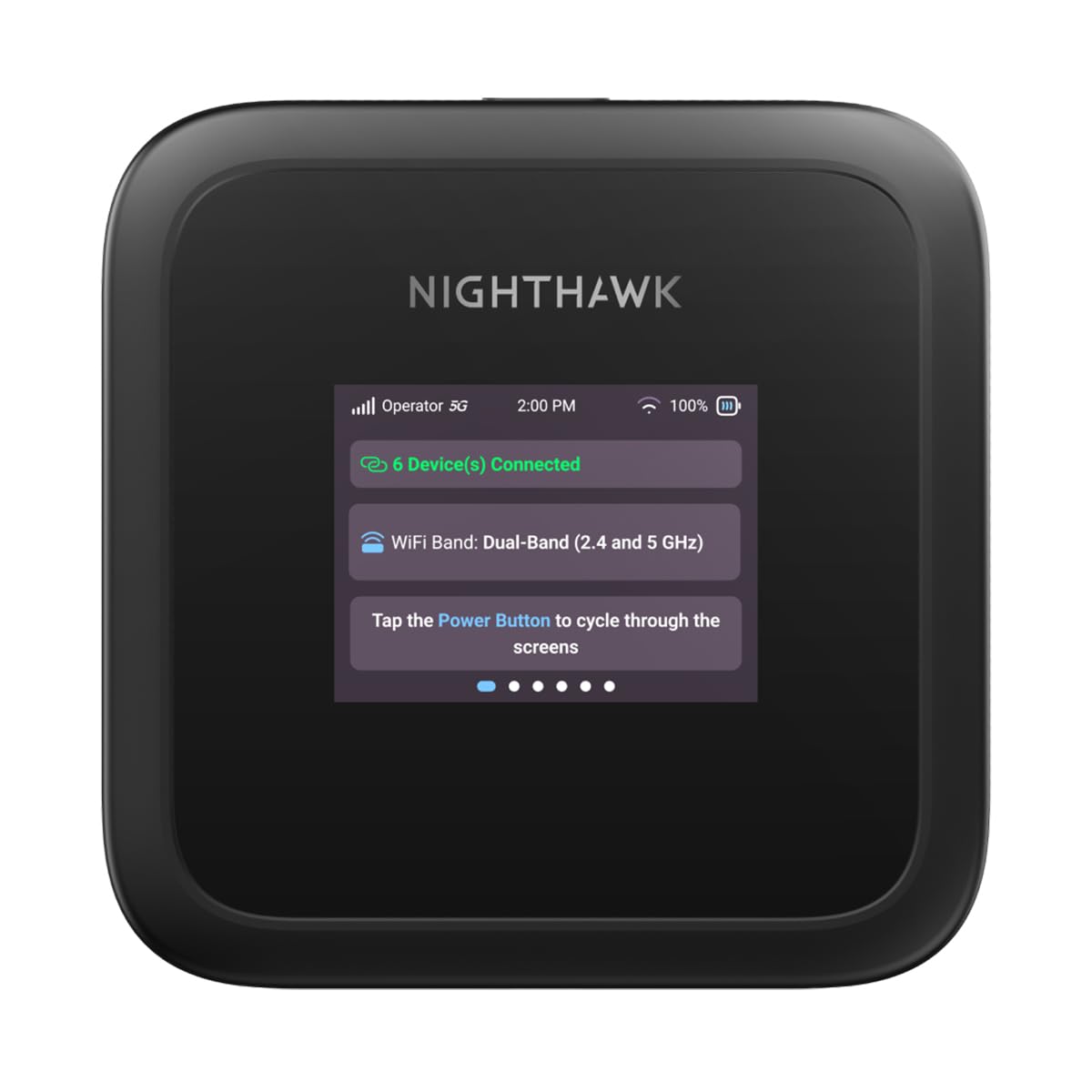 NETGEAR Nighthawk M3 – Mobiler 5G Router, Wi-Fi 6, bis 2,5 Gbit/s, SIM-Slot