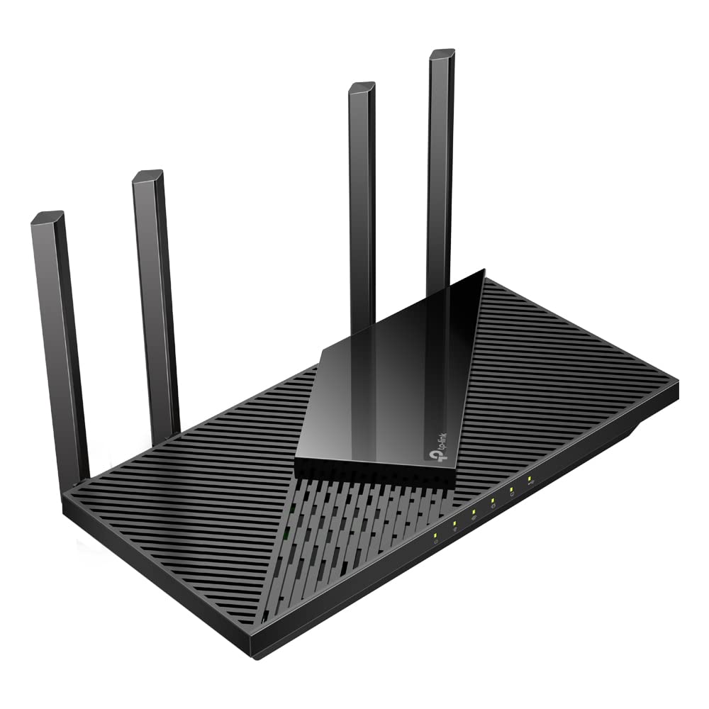 TP-Link Archer AX55 – WLAN Router Wi-Fi 6, 2402 Mbit/s + 574 Mbit/s, Gigabit-LAN