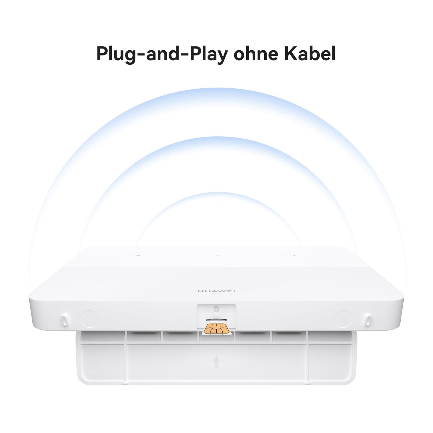Huawei 4G CPE 5s – LTE Router bis 400 Mbit/s, Dualband WLAN AC1200, SIM-Slot