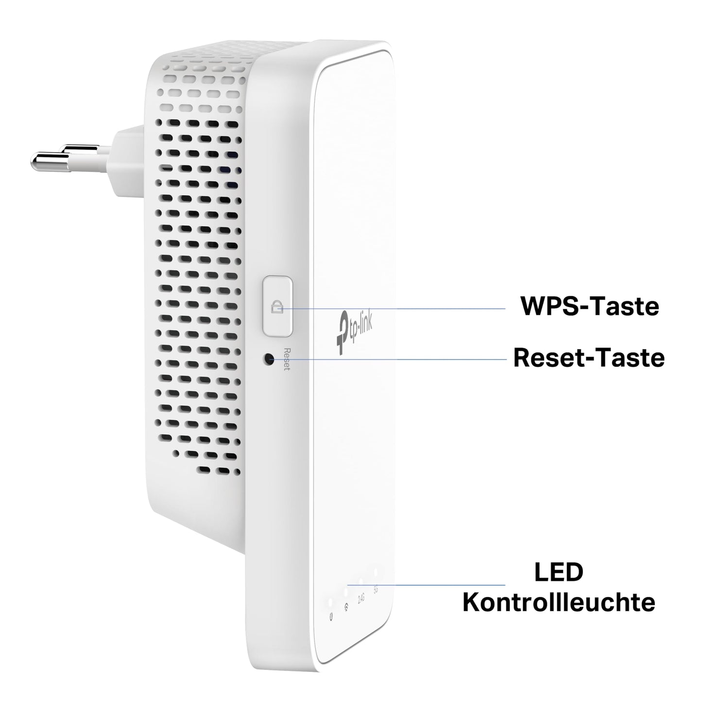 TP-Link RE330 – WLAN Repeater AC1200, bis 1.200 Mbit/s, App-Steuerung, Signalstärkeanzeige