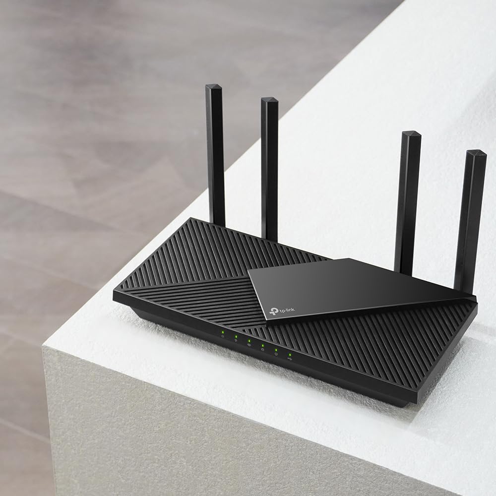 TP-Link Archer AX55 Pro – Wi-Fi 6 Router AX3000, Dualband, bis 3 Gbit/s, Gigabit-Ports