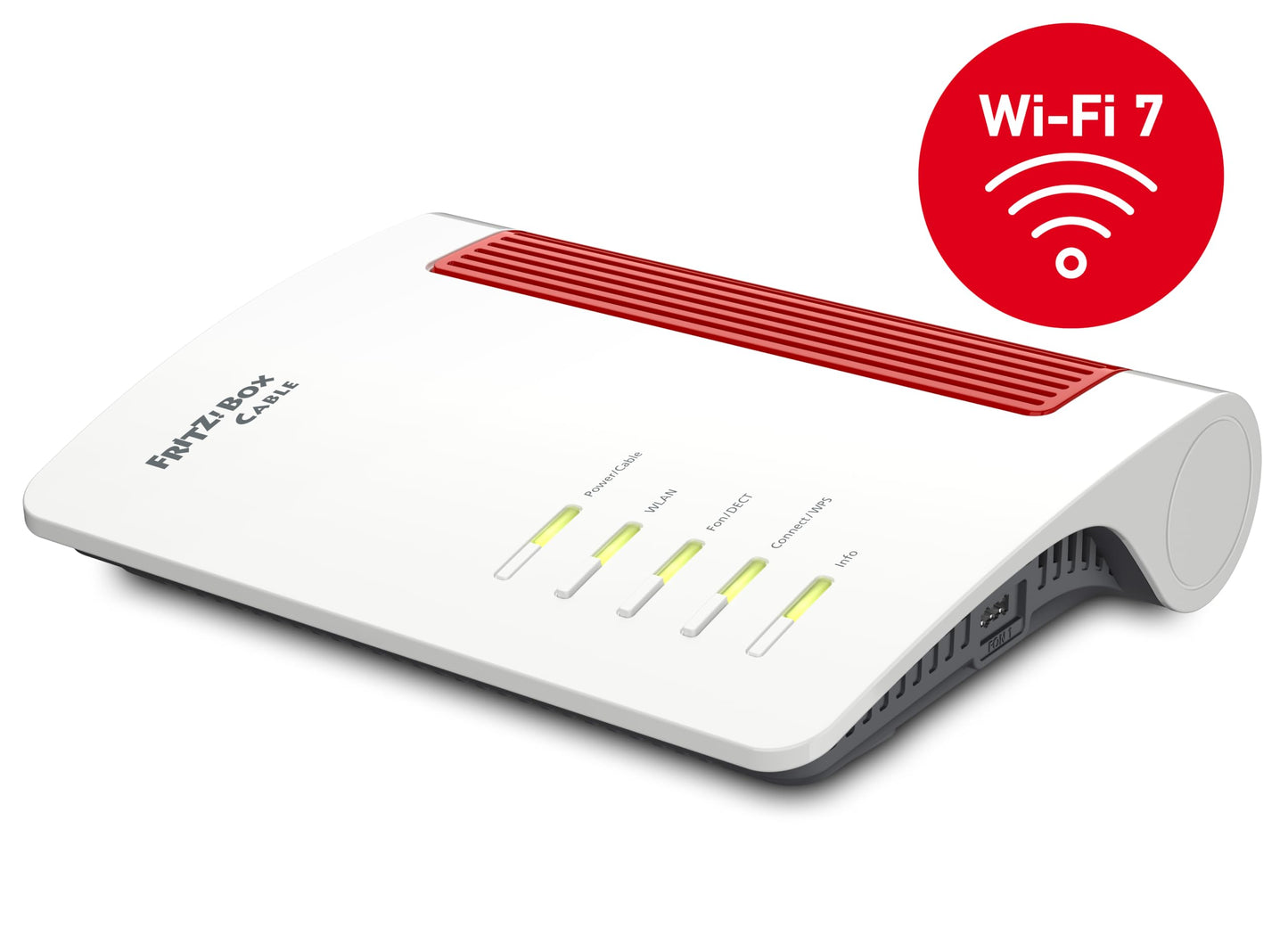 FRITZ!Box 6670 Cable – Kabelrouter mit Wi-Fi 7, bis 2880 Mbit/s, Mesh