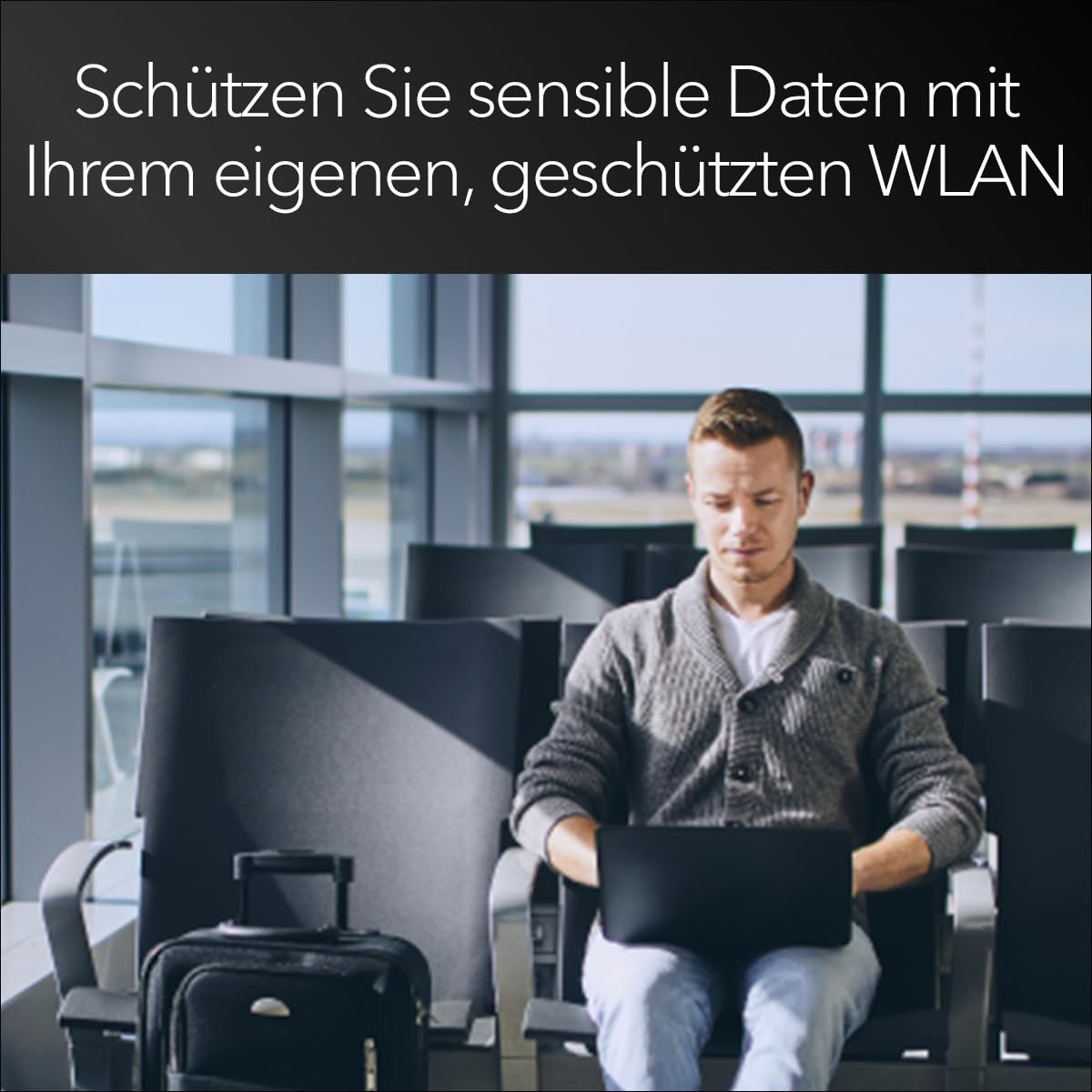 NETGEAR Nighthawk M3 – Mobiler 5G Router, Wi-Fi 6, bis 2,5 Gbit/s, SIM-Slot