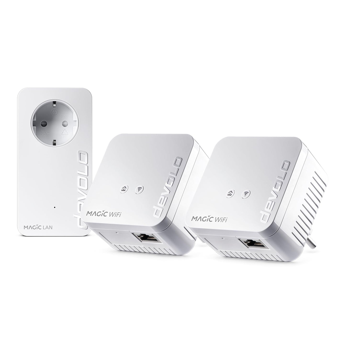 devolo Magic 1 WiFi Mini – Powerline Adapter mit WLAN AC1200, LAN-Anschluss