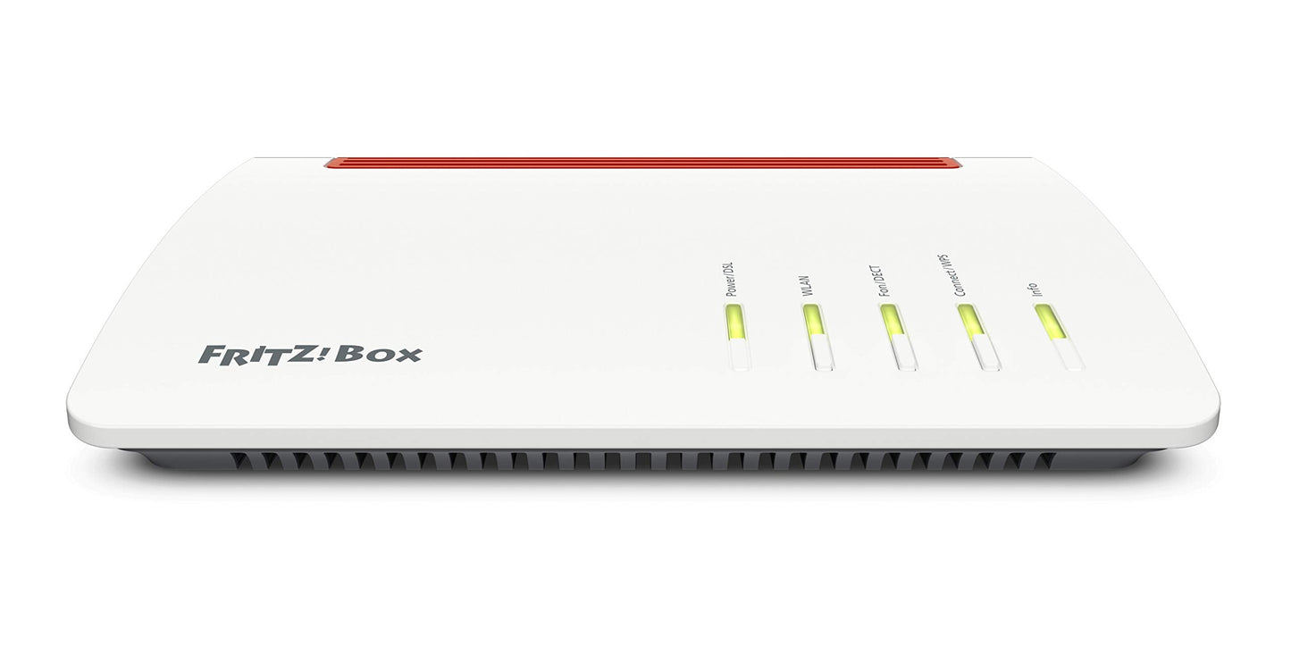 FRITZ!Box 7590 AX – DSL-Router mit Wi-Fi 6, bis 1.733 Mbit/s, Mesh, DECT-Basis