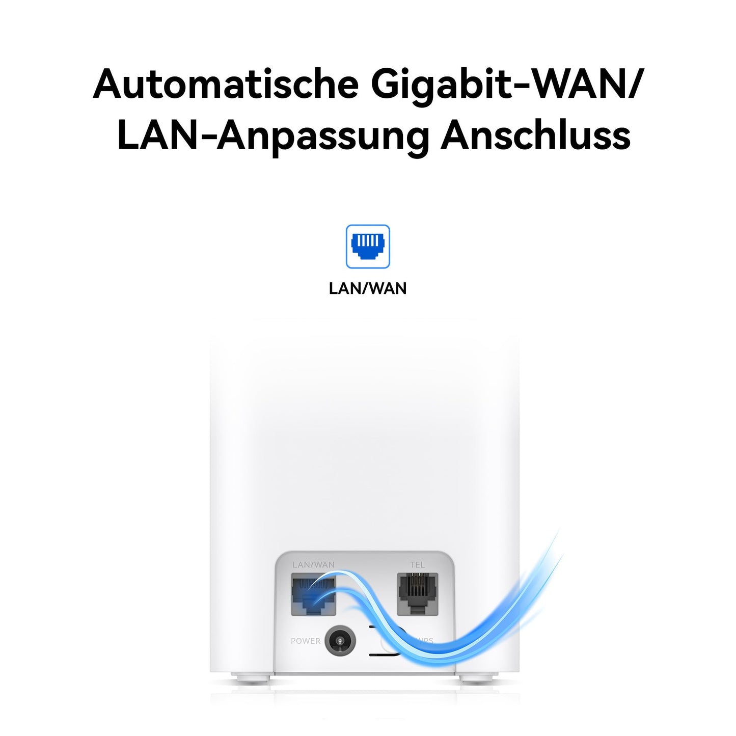 5G CPE 5s – Wi-Fi 6 AX3000 5G-Router, Dualband, 9dBi-Antennen, Mesh+