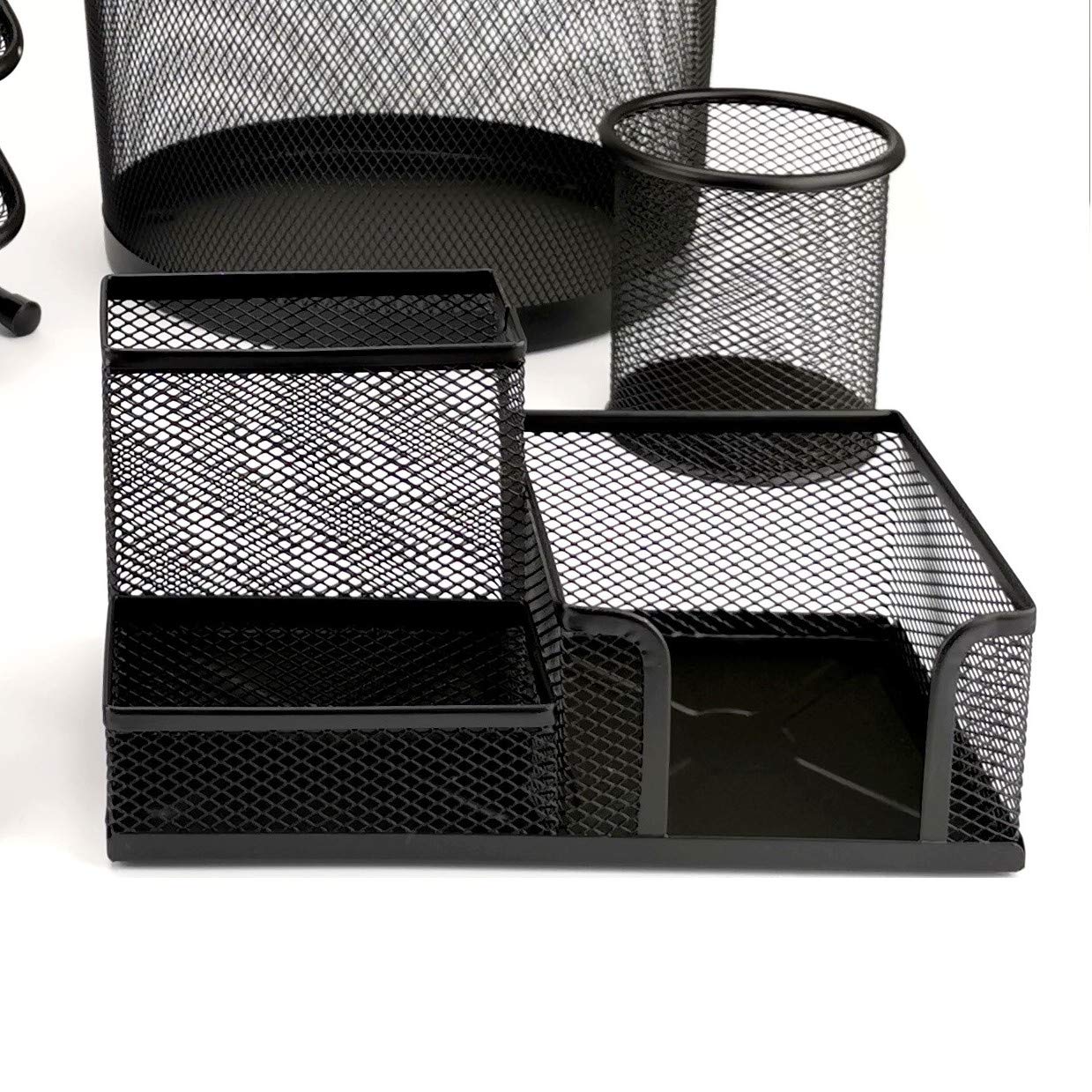 LEVIATAN Schreibtisch Organizer – Stiftehalter & Ablage aus Metall