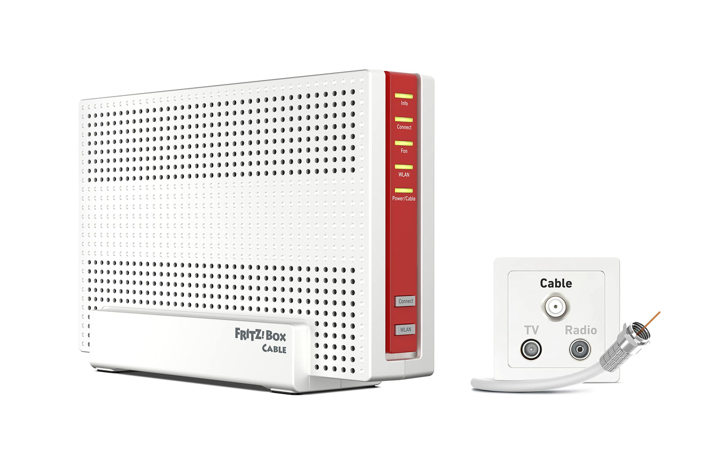 FRITZ!Box 6690 Cable – Kabelrouter mit Wi-Fi 6, Gigabit-LAN, DECT-Basis
