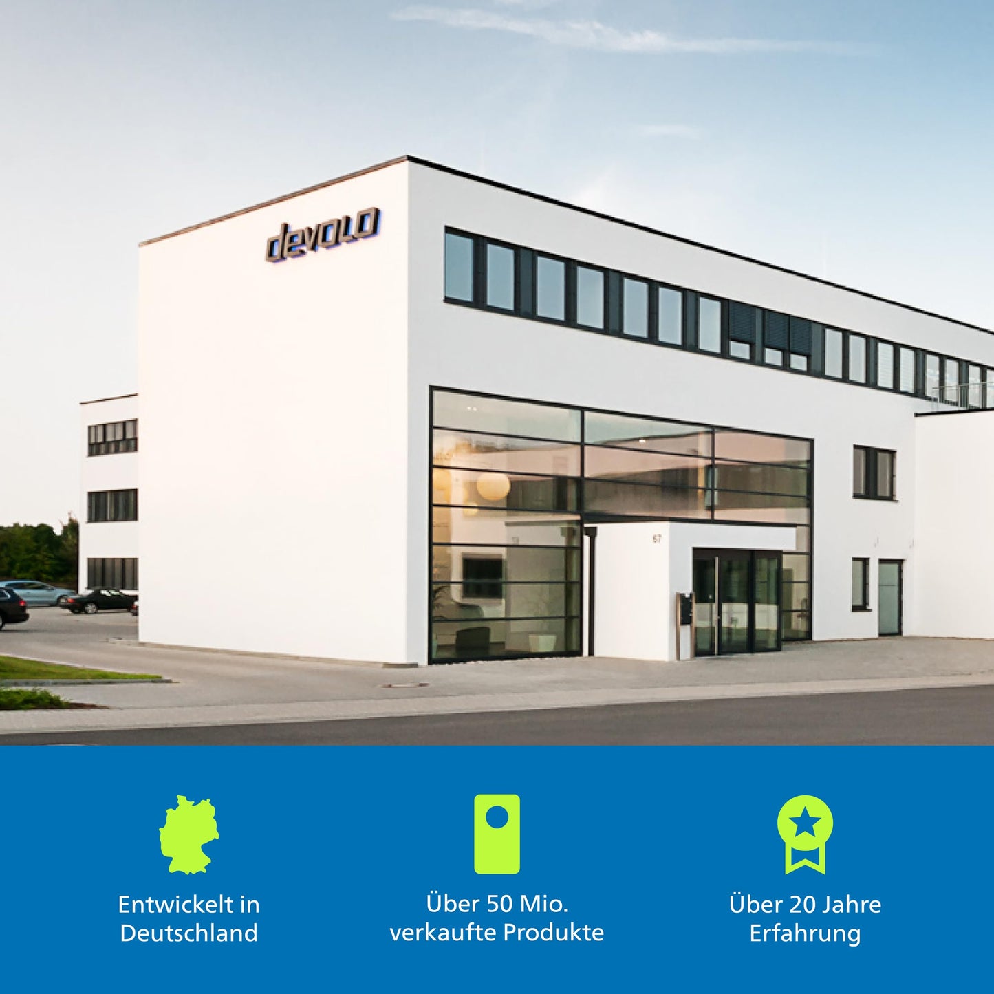 devolo Magic 1 WiFi Mini – Powerline Adapter mit WLAN AC1200, LAN-Anschluss