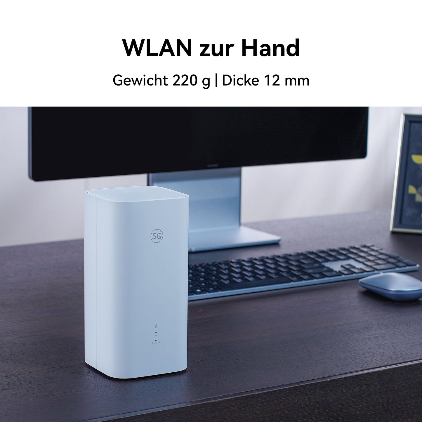 5G CPE 5s – Wi-Fi 6 AX3000 5G-Router, Dualband, 9dBi-Antennen, Mesh+