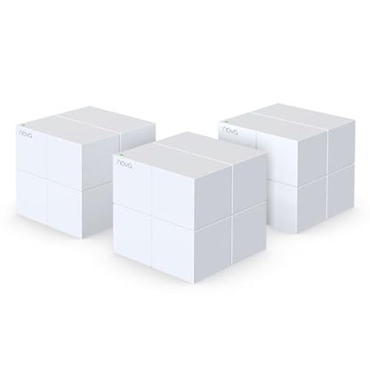 Tenda Nova MW6 – Mesh WLAN System AC1200, Dualband, bis 1200 Mbit/s, 3er Pack
