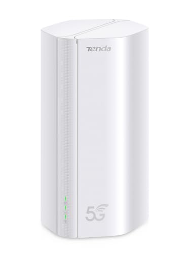 Tenda 5G01 5G NR Router – Wi-Fi 6, bis 1500 Mbit/s, LTE Modem mit SIM-Slot, Gigabit-Port
