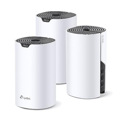 TP-Link Deco S1500 – Mesh WLAN Set (3er Pack), Wi-Fi 6 AX1500, Dualband Router & Repeater