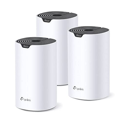 TP-Link Deco S1500 – Mesh WLAN Set (3er Pack), Wi-Fi 6 AX1500, Dualband Router & Repeater