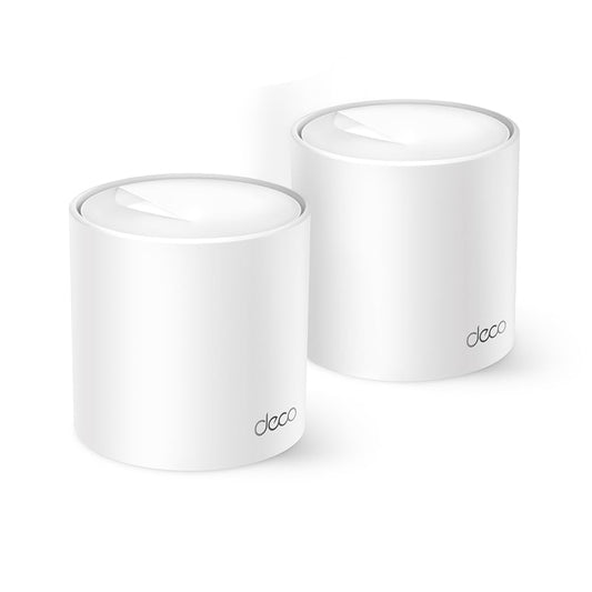 TP-Link Deco X1500 – Mesh WLAN Set mit Wi-Fi 6 AX1500, Dualband Router & Repeater