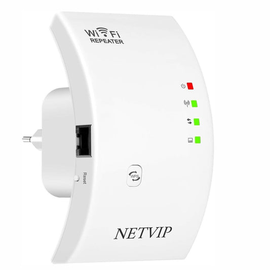 Aigital WLAN Repeater – Verstärker N300, 2,4 GHz, WPS, kompatibel mit allen Routern
