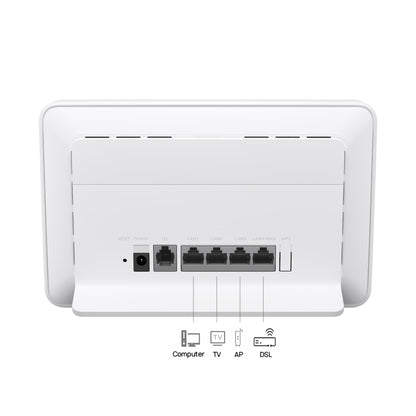 Huawei 4G CPE 5s – LTE Router bis 400 Mbit/s, Dualband WLAN AC1200, SIM-Slot