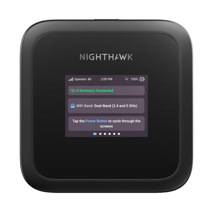 NETGEAR Nighthawk M3 – Mobiler 5G Router, Wi-Fi 6, bis 2,5 Gbit/s, SIM-Slot