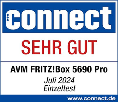 FRITZ!Box 5690 Pro – Premium DSL- und Glasfaser-Router mit Wi-Fi 7, Mesh