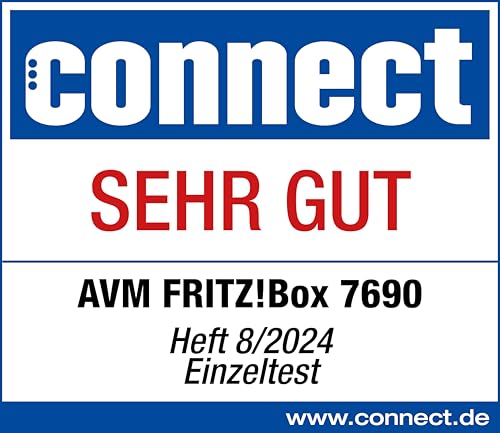 FRITZ!Box 7690 – Wi-Fi 7 DSL-Router, bis 5.760 Mbit/s, DECT-Basis, Mesh