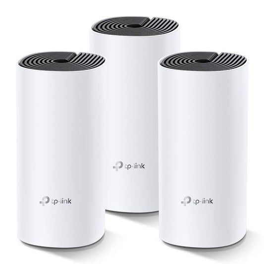TP-Link Deco M4 – Mesh WLAN Set (3er Pack), AC1200, Dualband Router & Repeater