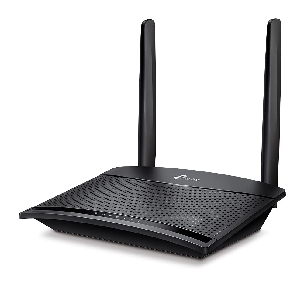 TP-Link TL-MR100 – 4G LTE Router mit SIM-Slot, bis 150 Mbit/s, WLAN N300, Plug & Play