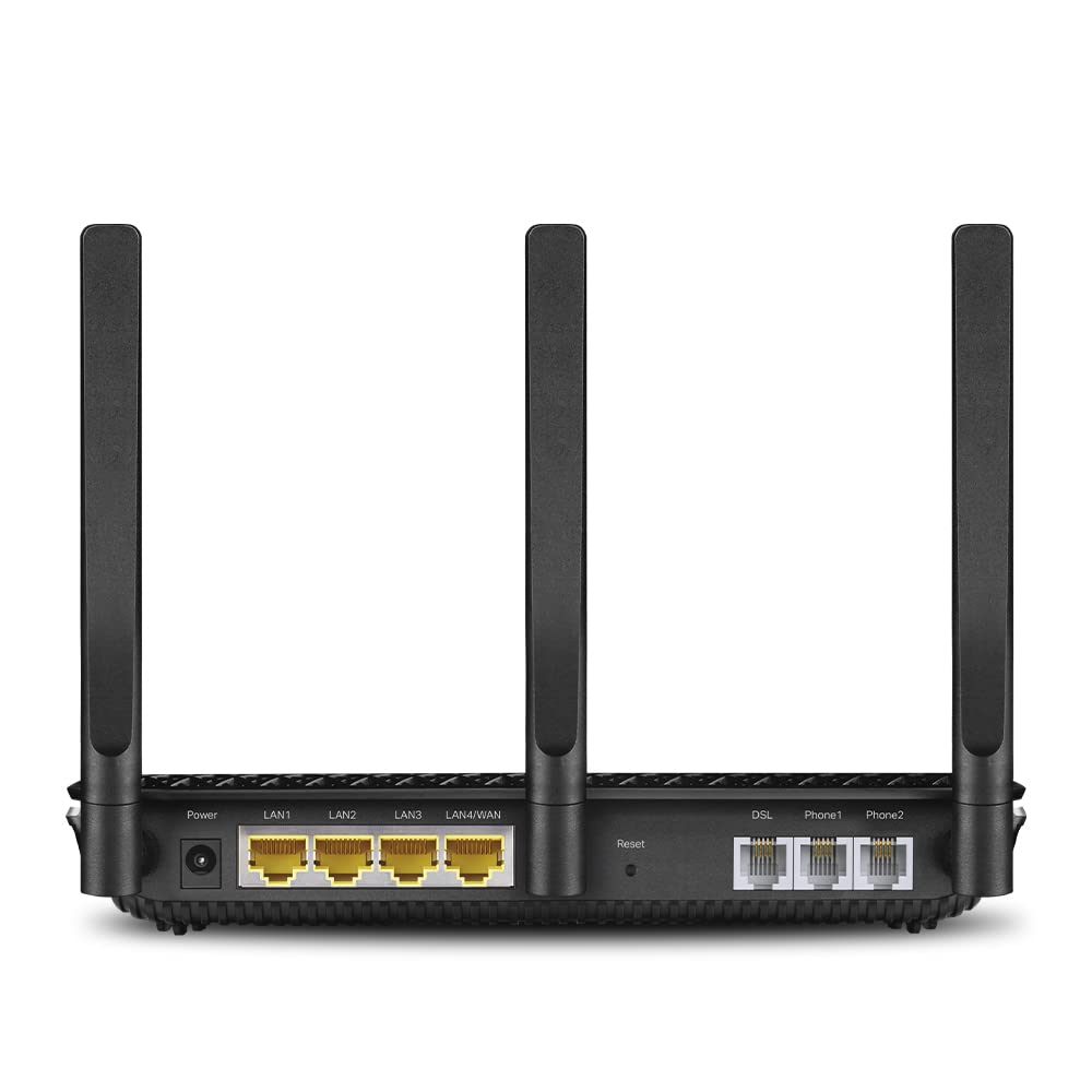 TP-Link Archer VR2100v – AC2100 VDSL Router mit Telefonfunktion, Mesh