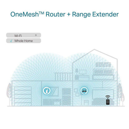TP-Link RE605X – WLAN Repeater AX1800, Dualband, Mesh, Gigabit-Port, App-Steuerung