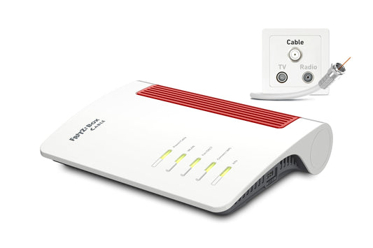 FRITZ!Box 6670 Cable – Kabelrouter mit Wi-Fi 7, bis 2880 Mbit/s, Mesh