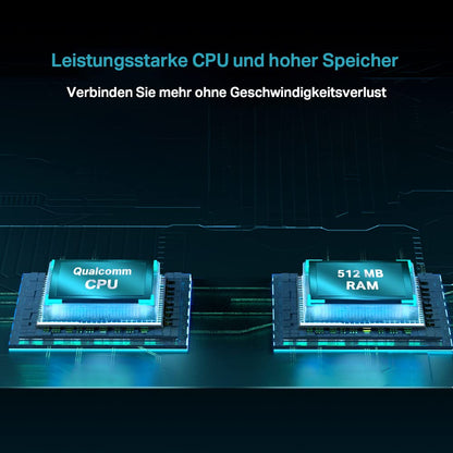 TP-Link Archer AX55 – WLAN Router Wi-Fi 6, 2402 Mbit/s + 574 Mbit/s, Gigabit-LAN