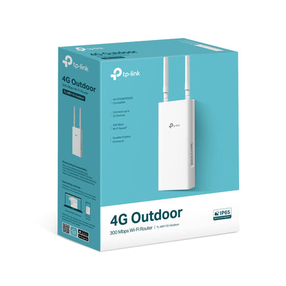 TP-Link TL-MR110 Outdoor – 4G LTE Router mit SIM-Slot, bis 150 Mbit/s, IP65, PoE/DC
