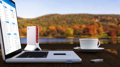 FRITZ!Box 6820 LTE – 4G Router, bis 150 Mbit/s, Gigabit-LAN, kompakt