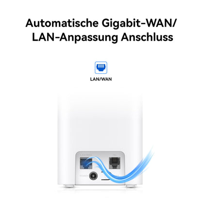 5G CPE 5s – Wi-Fi 6 AX3000 5G-Router, Dualband, 9dBi-Antennen, Mesh+