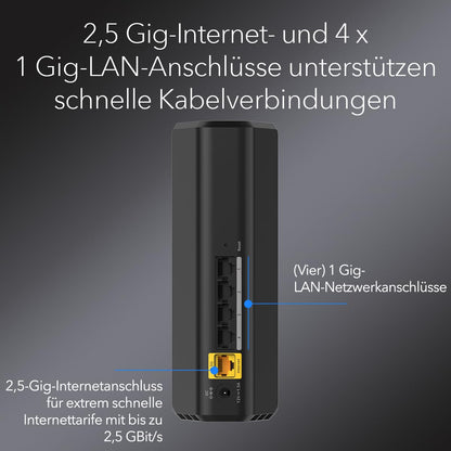 NETGEAR Nighthawk R7000 – Dualband Wi-Fi Router AC1900, bis 1,9 Gbit/s, Beamforming