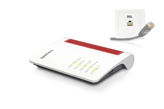 FRITZ!Box 7530 WLAN AC+N – DSL-Router, 866 + 300 Mbit/s, DECT-Basis, Mesh