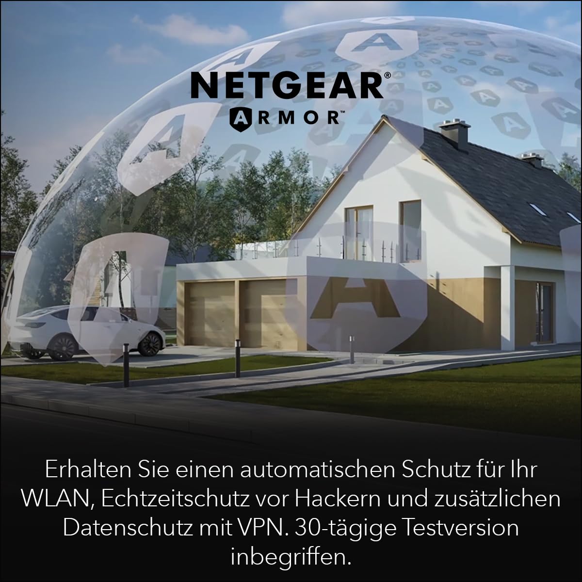NETGEAR Nighthawk R7000 – Dualband Wi-Fi Router AC1900, bis 1,9 Gbit/s, Beamforming