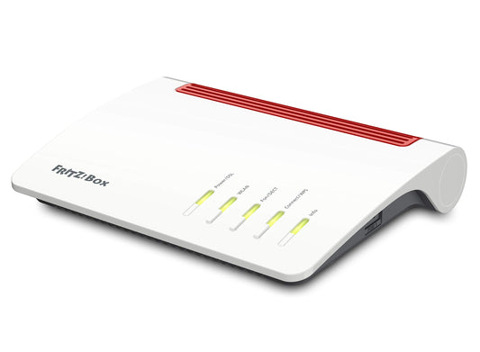 FRITZ!Box 7590 AX – DSL-Router mit Wi-Fi 6, bis 1.733 Mbit/s, Mesh, DECT-Basis
