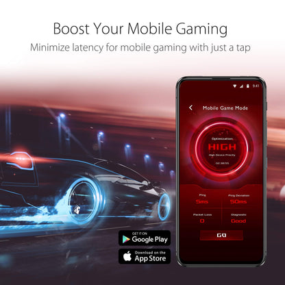 ASUS RT-AX86U Pro – Wi-Fi 6 Gaming Router AX5700, Dualband, AiMesh, 2,5G Gaming-Port